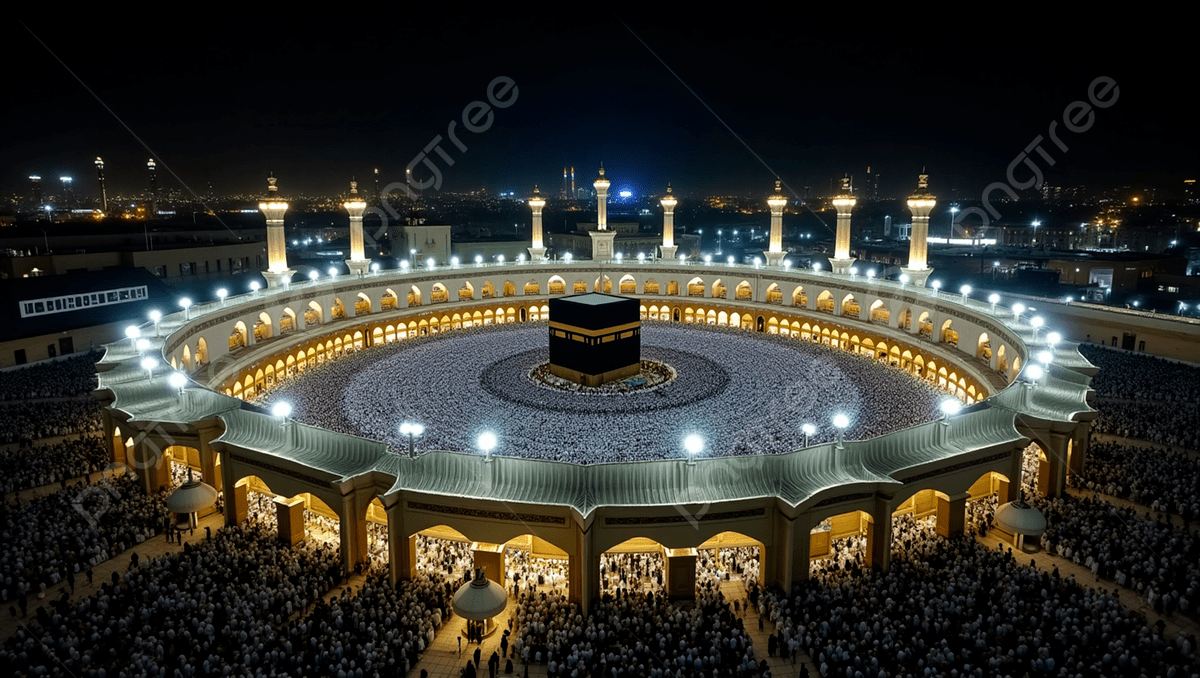 Masjidil Haram dari atas
